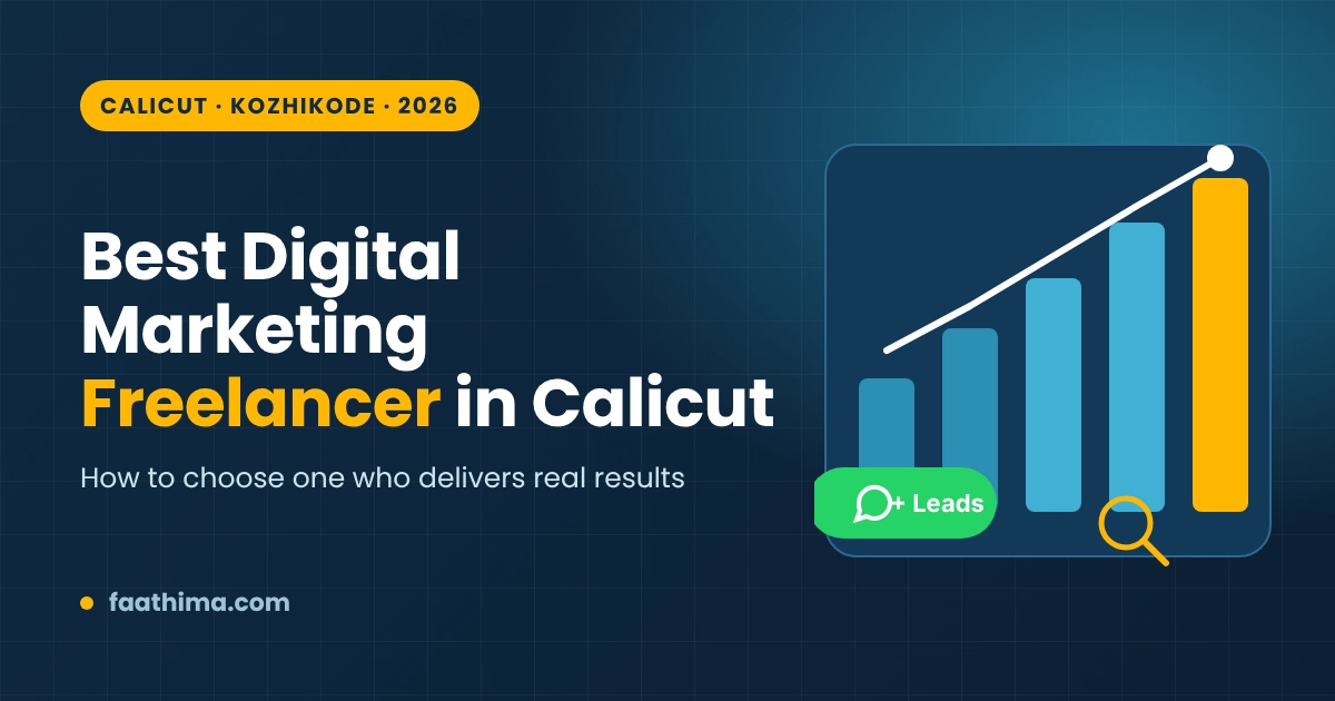 Best digital marketing freelancer in Calicut